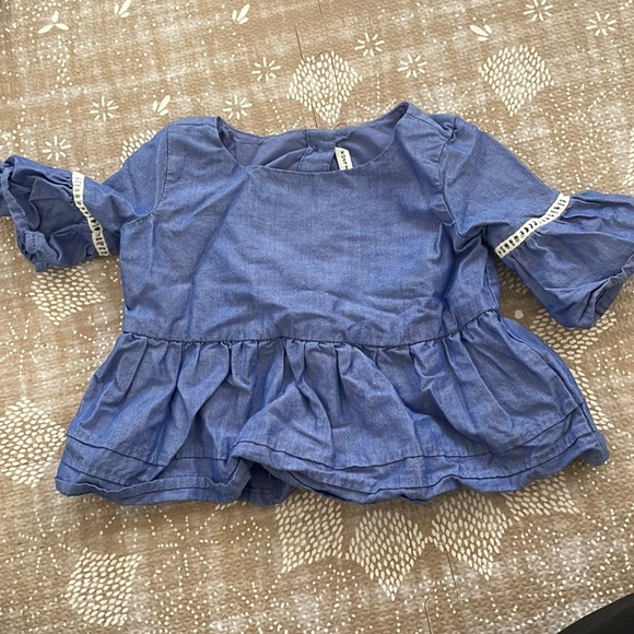 Janie and Jack Puffy Dress Shirt - Picture 1 of 4